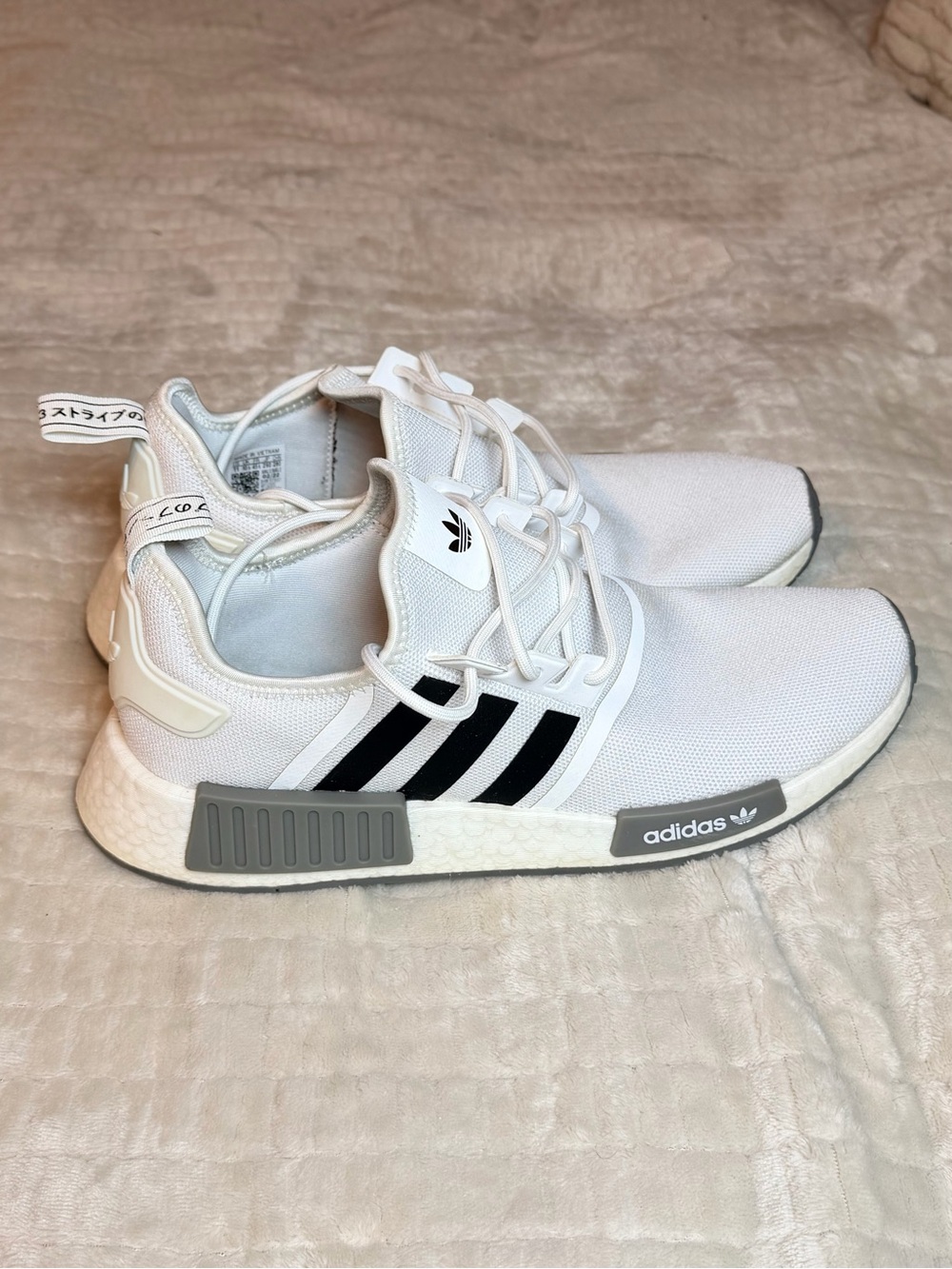 Adidas NMD_R1 Primeblue GZ9261 Cloud White Boost Sneakers Men’s 11 Athletic - Picture 6 of 14